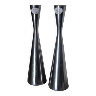 pair of Ikea candlesticks by Erika Pekkari, 1990