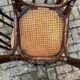 4 Thonet and Fischel bistro chairs