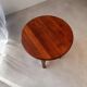 Danish solid teak side table from the 1960s.