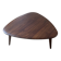 Organic Walnut Coffee Table - Mid-Century Modern Style