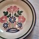 HBCM porcelain plate "Mulhouse" in very good condition.