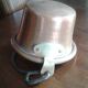 Small cauldron . hammered copper