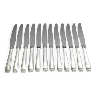 Christofle - Alfenide silver-plated knives
