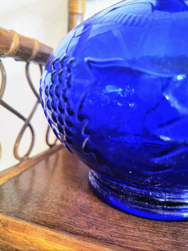 Blue carafe