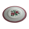 Mi-creux round dish of Digoin