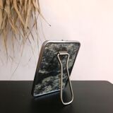 Vintage barber mirror - 17x12cm