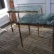 Tables gigognes en marbre vert