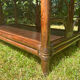 Vintage rattan bookshelf