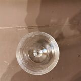 Set of 9 crystal glasses from the Napoleon III period