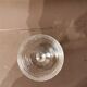Set of 9 crystal glasses from the Napoleon III period