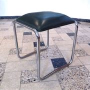 Bauhaus style tubular steel stool from Mauser Werke, Germany 1930s