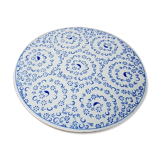 Under flat earthenware