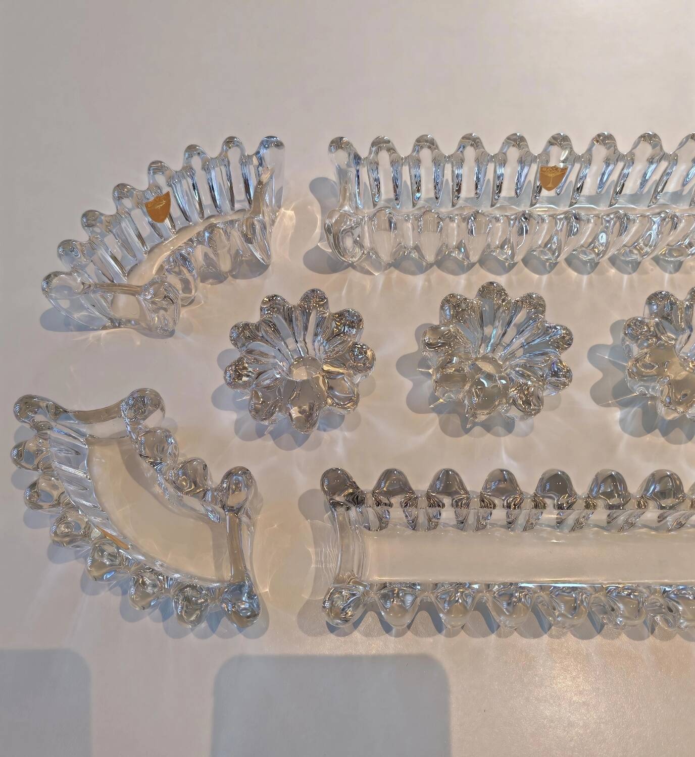 Centre de table cristal