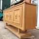 Sideboard fish oak 1940 art deco modernist Gaston