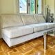Sofa set + 2 Jacques Charpentier armchairs