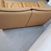 Vintage Leather DS 66 2-Seater Sofa by Carl Larsson for de Sede, 1970s