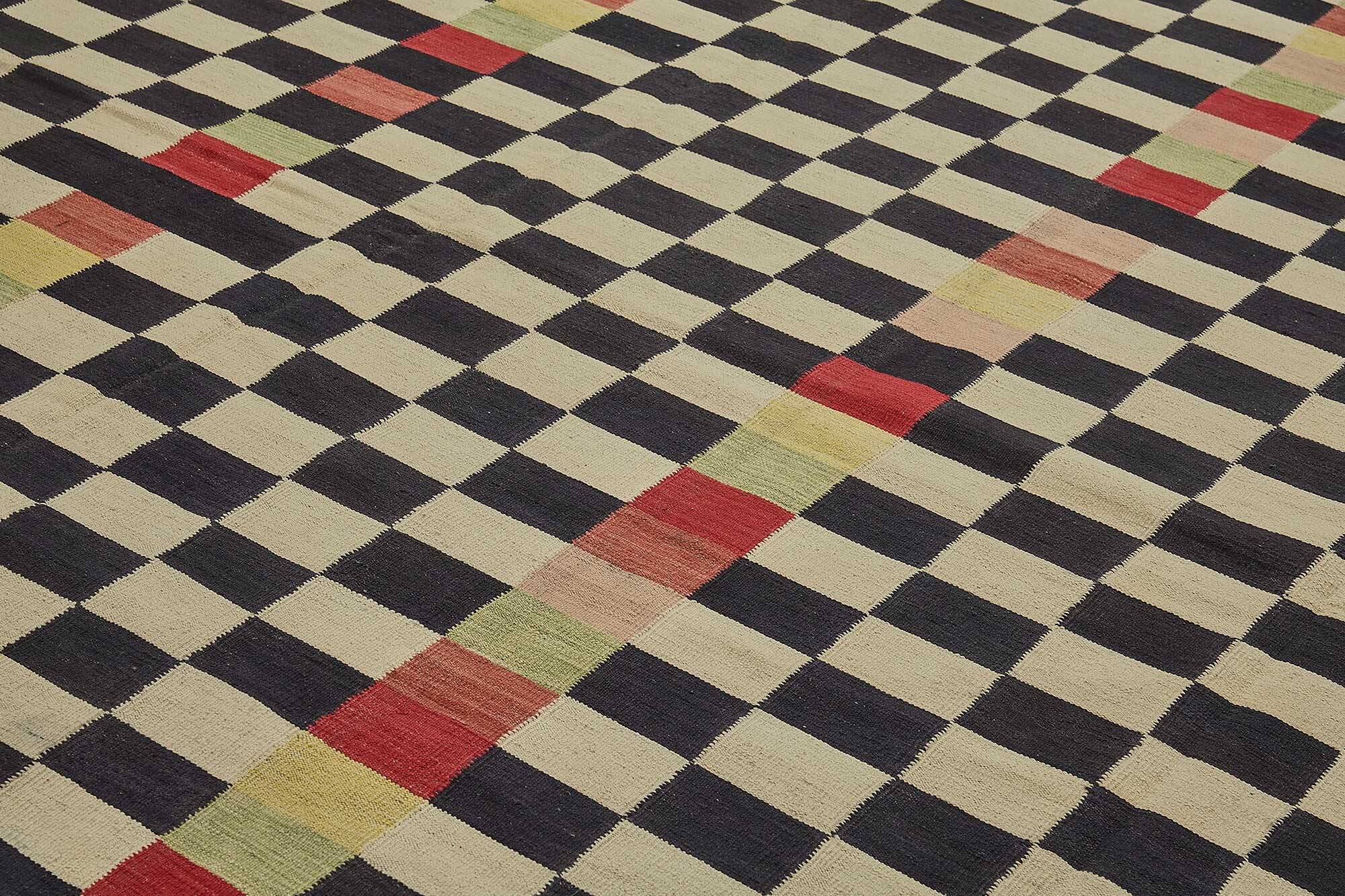 Contemporary Tribal Decorative Kilim 318 cm x 426 cm
