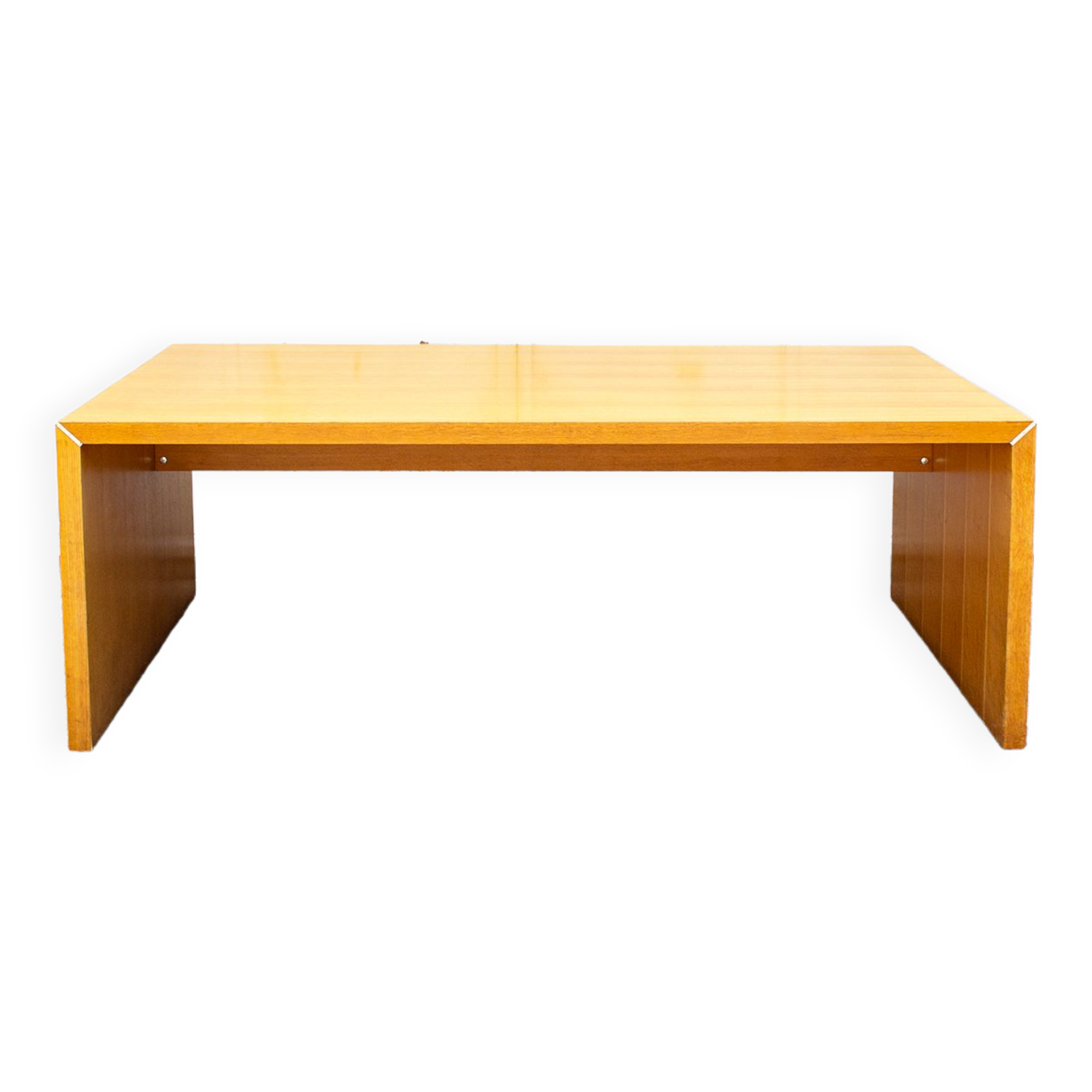 Removable desk in ash and aluminum Italy 60s