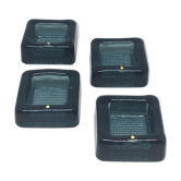 Set of 4 ashtrays Pukeberg