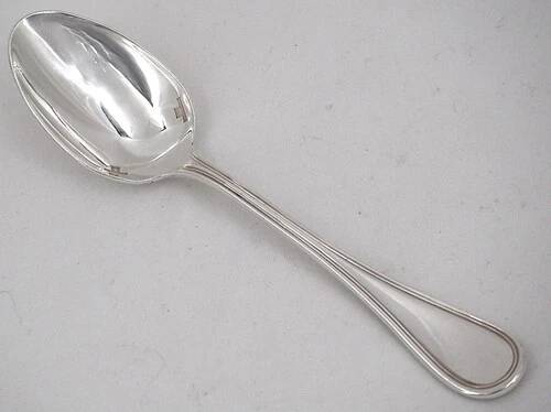 Christofle Albi 10 tea, coffee, dessert spoons, 13.5 cm, including 9 new in packaging.