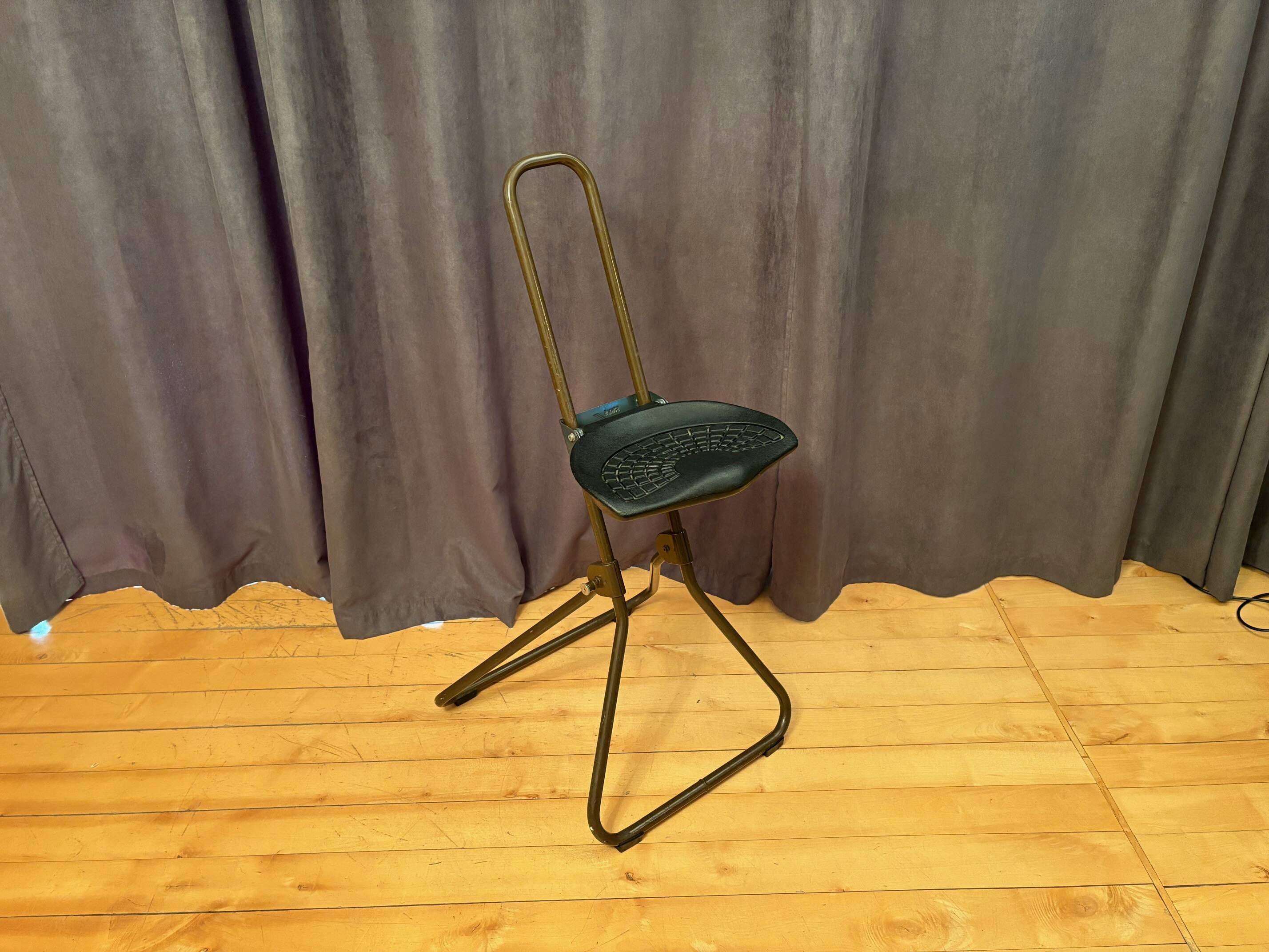 Tabouret ajustable par Brand/Häfner, Bad Essen, Allemagne années 1980