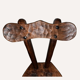 Brutalist Wabi Sabi milking stool or chair, France ca 1950