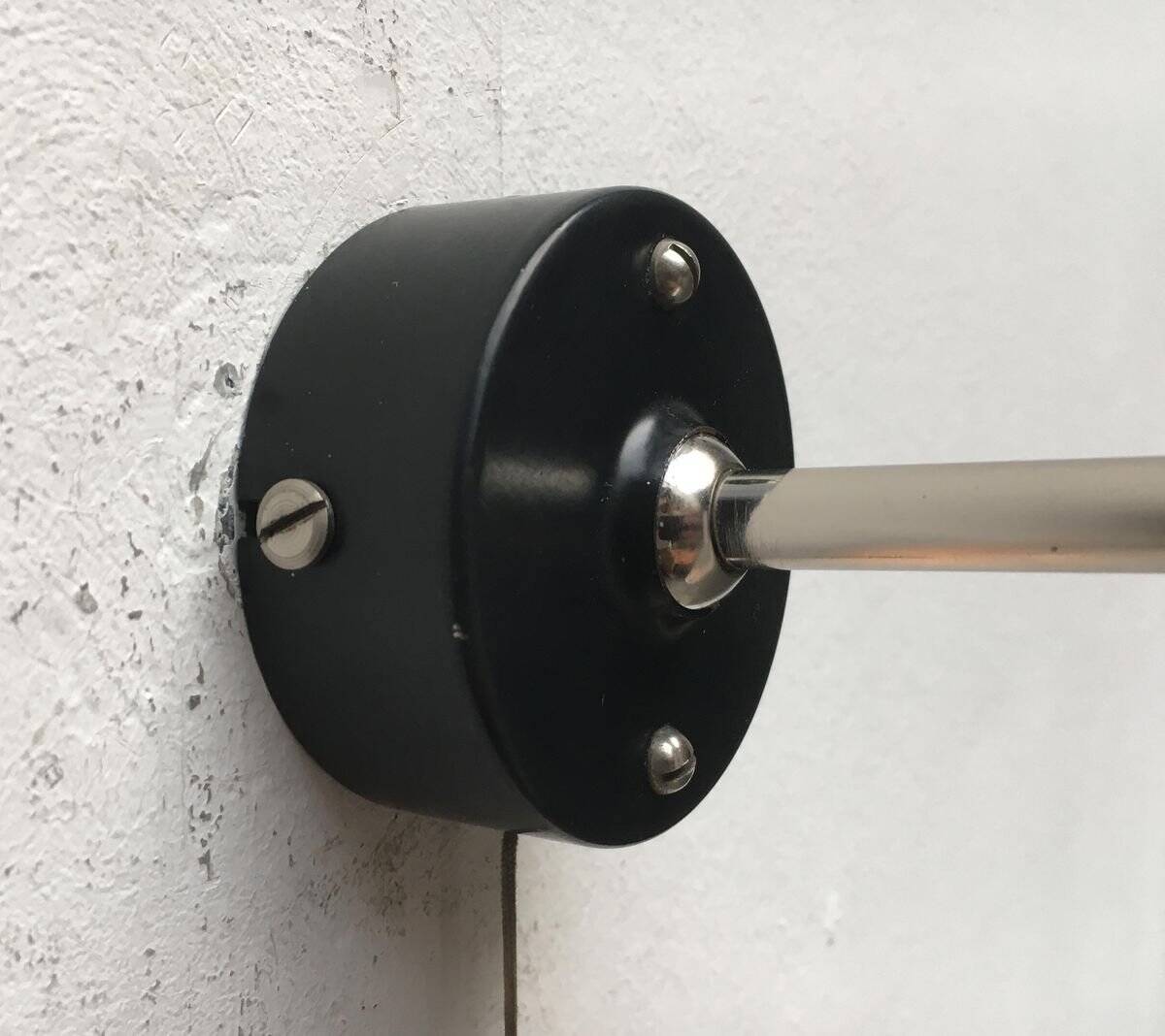 Mid-century minimalist wall lamps by H. Busquet for Hala Zeist, 1960s, set of 2.