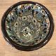 Rare diabolo vase by Jean Gerbino, Vallauris, 15 cm, mixed earth mosaic.