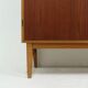 Armoire scandinave bicolore en teck et bouleau avec tiroirs des années 1960