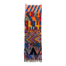 Tapis berbère marocain Boujaad couloir à motifs multicolores 288x84cm