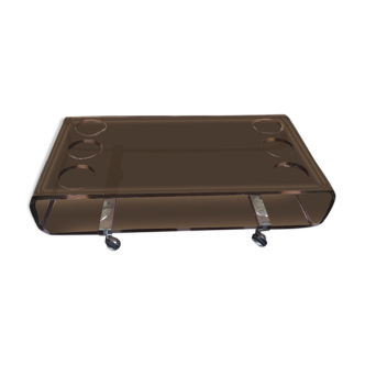 Plexiglas coffee table