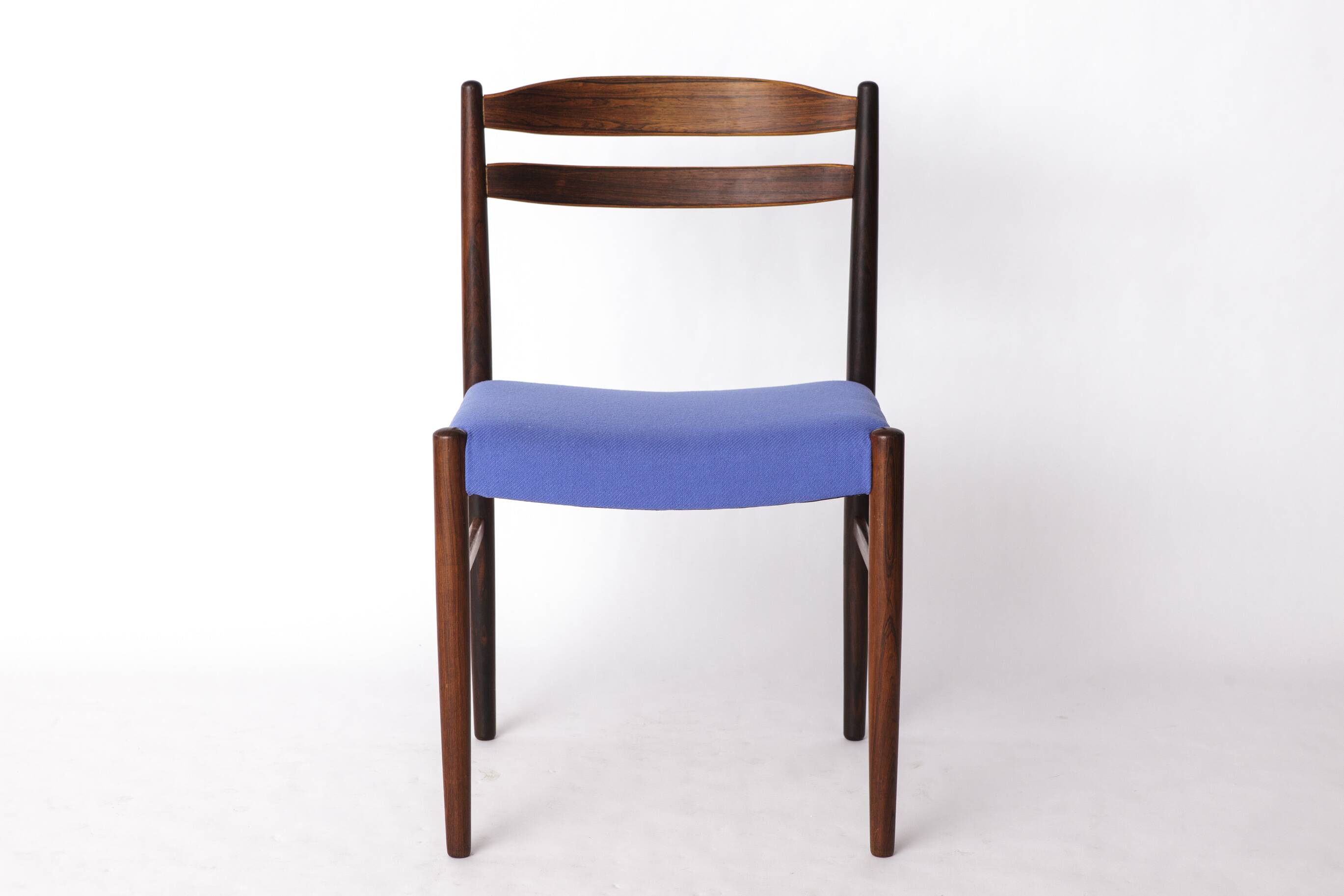 1 of 4 Swedish Rosewood Dining Chair by Carl Ekström for Albin Johansson