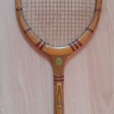 Raquette de tennis en bois marque j.gauthier fils & cie + 2 presses  (bois et alu)