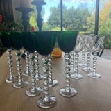 BUBBLE crystal glasses from SAINT-LOUIS