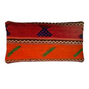 Housse de coussin turque faite à la main, 30 x 50 cm
