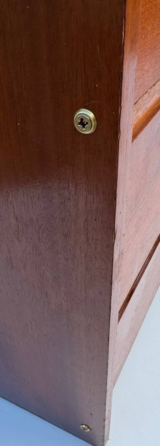 Vintage shoe cabinet