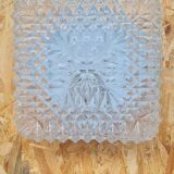 Chiseled glass ceiling lamp