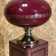 Old 70's lamp, "barber" design, lacquer and gilding, vintage