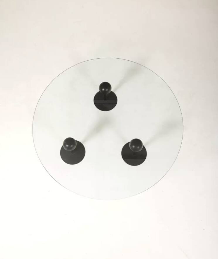 Pepper young coffee table by Starck, Disform, 1978