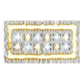 Tapis tissé à la main jaune et crème-blanc, Vlasti, Grèce, années 1960-70.