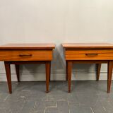 Pair of vintage bedside tables