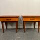Paire de tables de chevet vintage