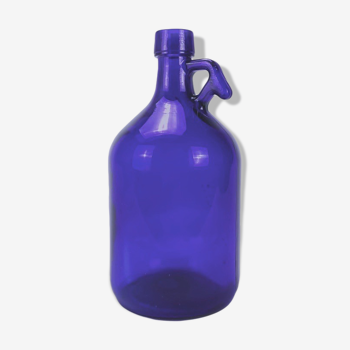 5 litre cobalt blue handle canister
