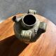 Glazed earthenware oil jug, Beauronne