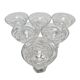 Art Deco vodka glasses, former Czechoslovakia, 1930s, set of 6