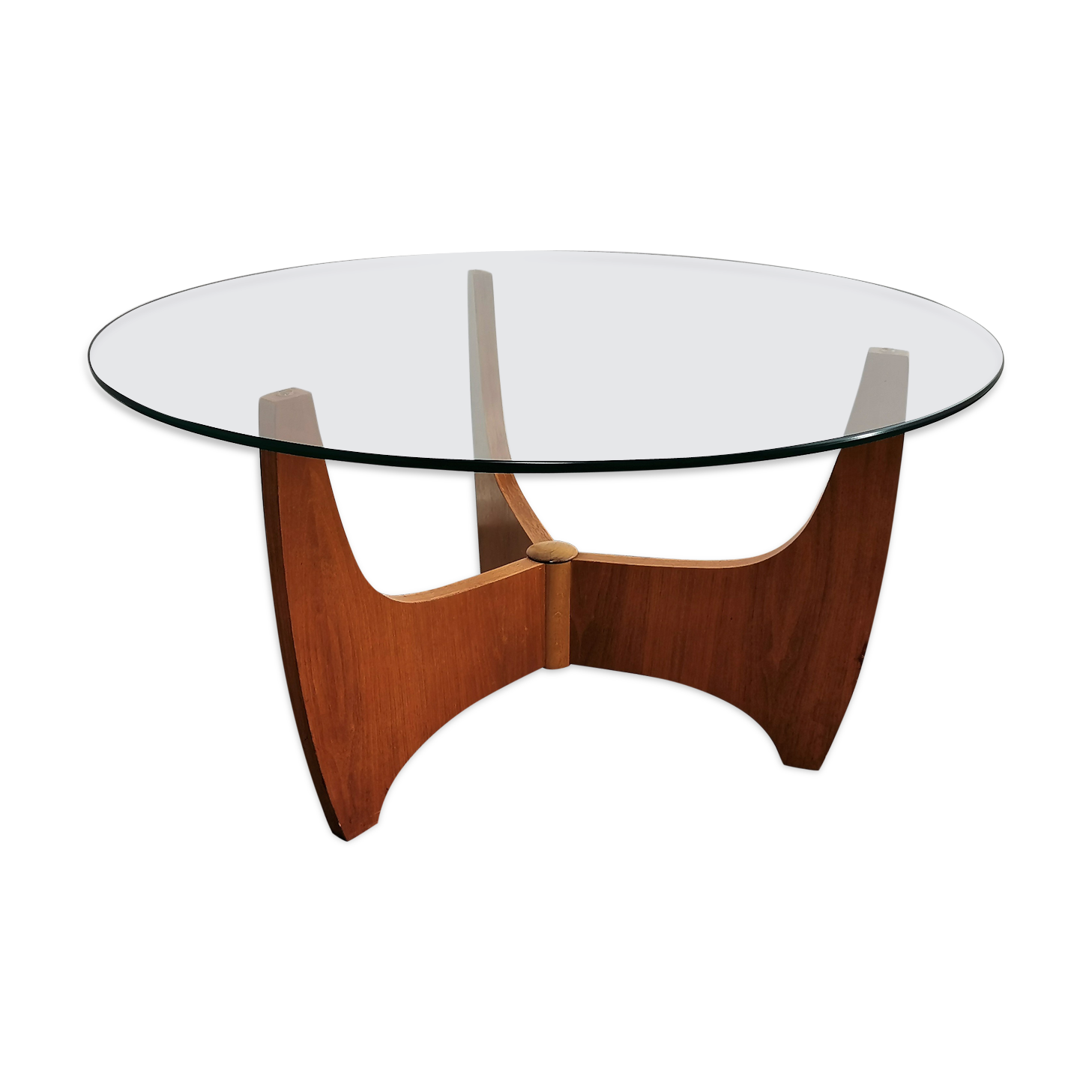 Teak Veneer Coffee Table 1960's