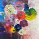 Bouquet painting