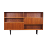 Bibliothèque en teck, design danois, années 1970, production: Danemark