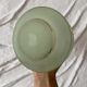 Art Deco ceiling light in green and gold