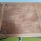 Large industrial table made of metal and beech.